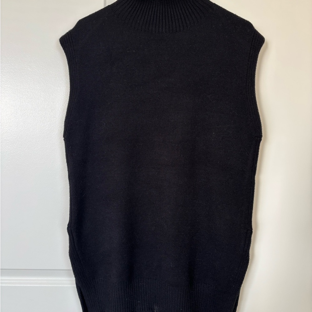 Magaschoni Black Turtleneck Sweater